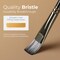 10 PCS Flat Paint Brush Set Art Painting Brushes for Acrylic Watercolor Oil Gouache, Craft Detail Face Body Painting Artist Kit for Kid & Adult